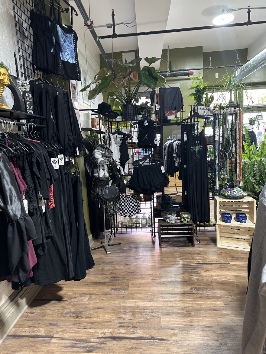 Inside of Angel's House of Designs