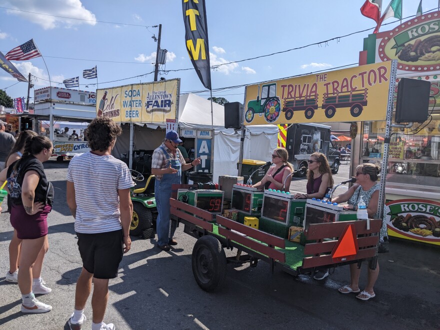 Trivia Tractor Allentown Fair
