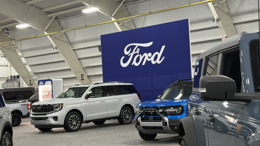 Ford display at LV Auto Show