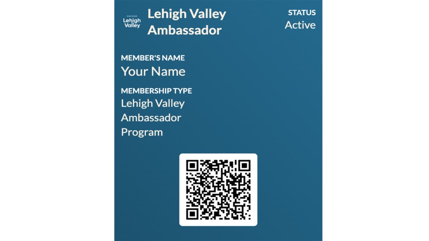 Lehigh Valley Ambassador Digital Card