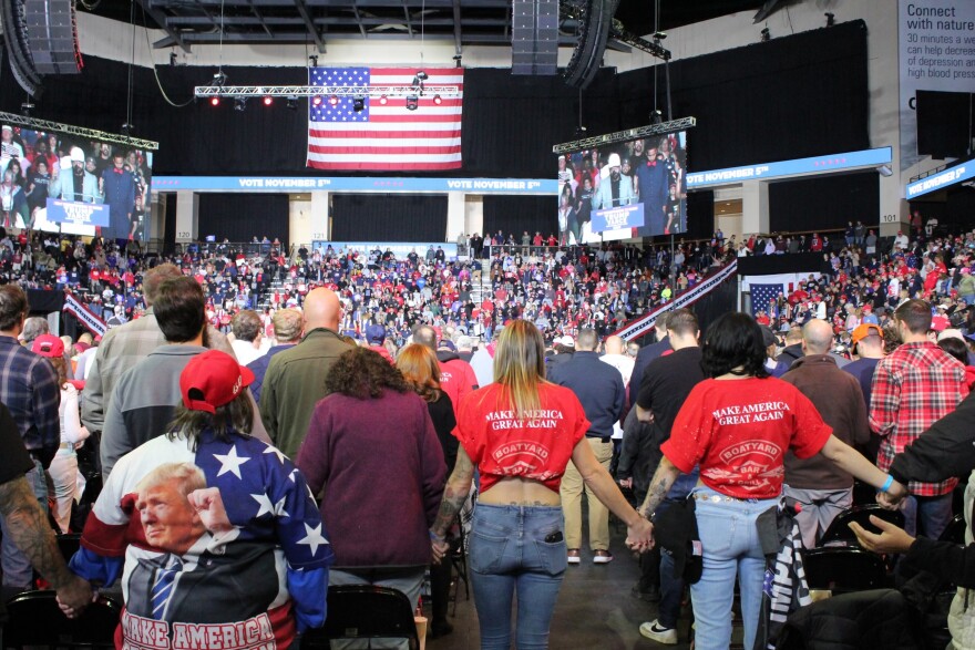 Inside the PPL Center Trump Rally
