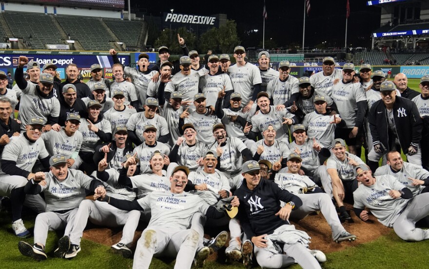 Yankees American League champs 2024