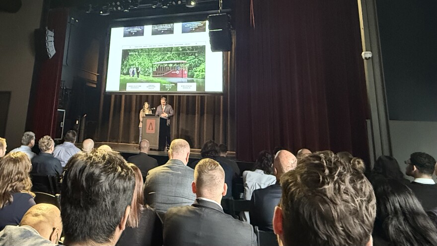 Crowd shot at DLV's website and ad campaign launch