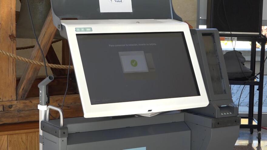 Spring-Election-voting-machine