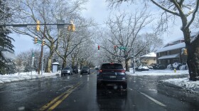 Hamilton Boulevard Snow