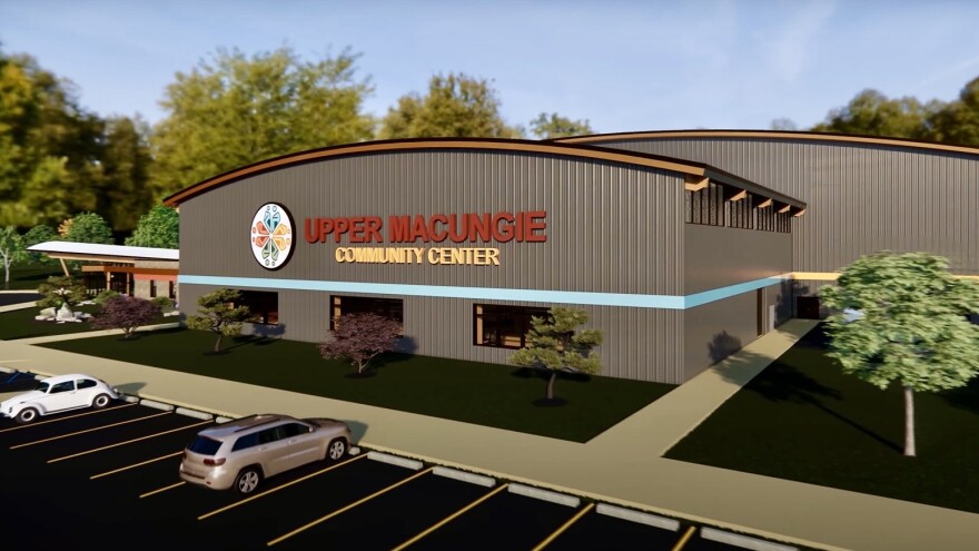 Rendering of new community center