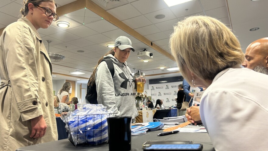 PM Foundation Health Fair attendee