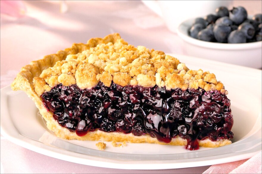 Tomblers blueberry pie