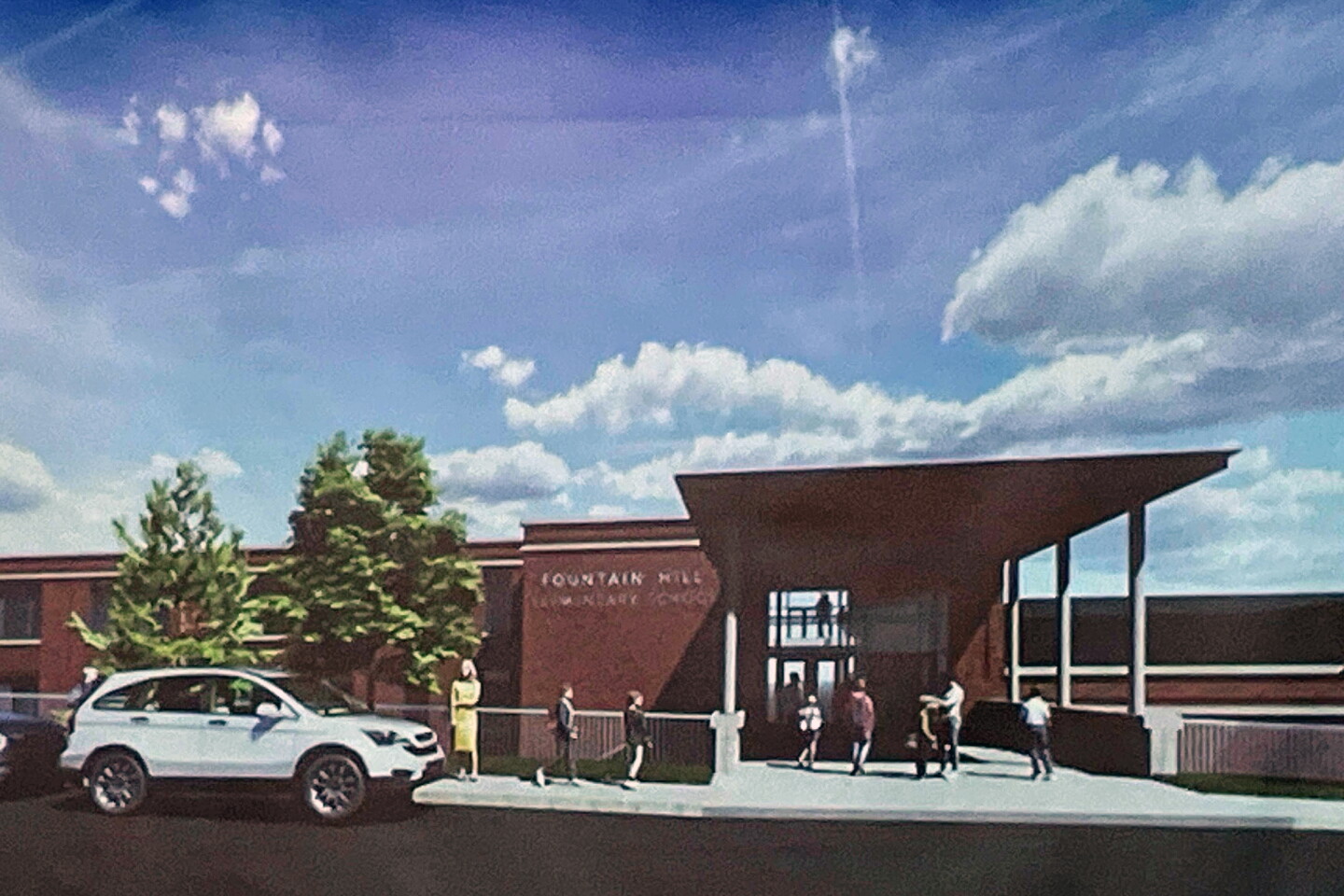 PHOTOS The new Fountain Hill Elementary School