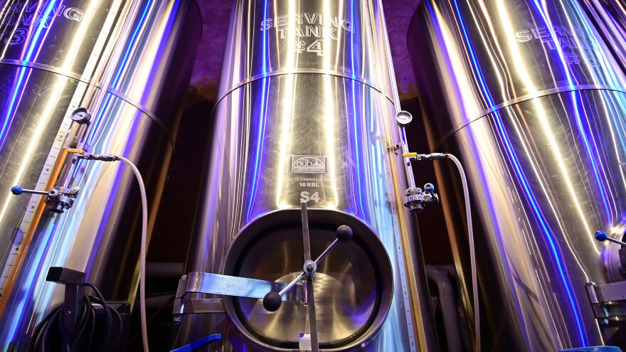 Fegley's Brew Works serving tanks