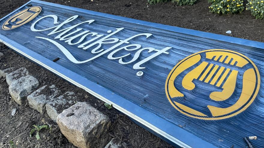 Musikfest sign