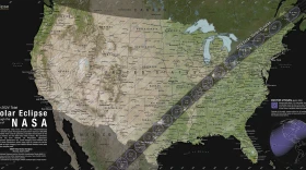Eclipse map