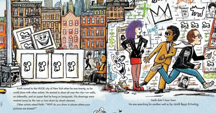 An inside look at Kay Haring's book about Keith Haring