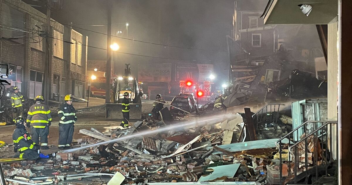 Reading chocolate factory explosion leaves 2 dead, 9 missing