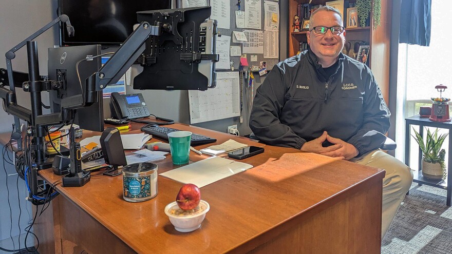 Lehigh County Coroner Dan Buglio