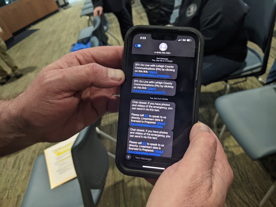 Lehigh County 911 Video Call