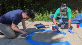 United Way Marvine volunteers