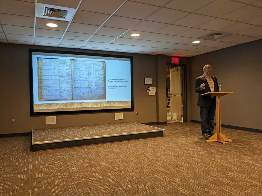 Lehigh University professor talks about slavery in Bethlehem