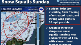 Snow squalls