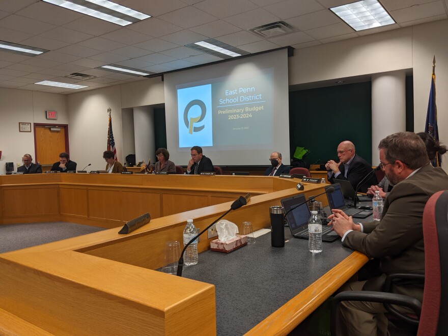 East Penn School Board Budget Reading