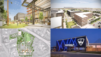 Town Center Render Collage