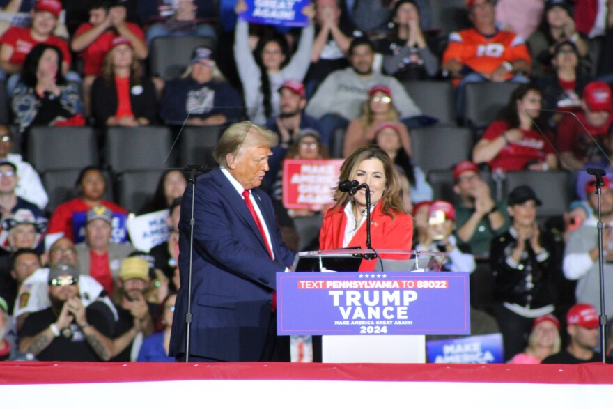 Inside the PPL Center Trump Rally
