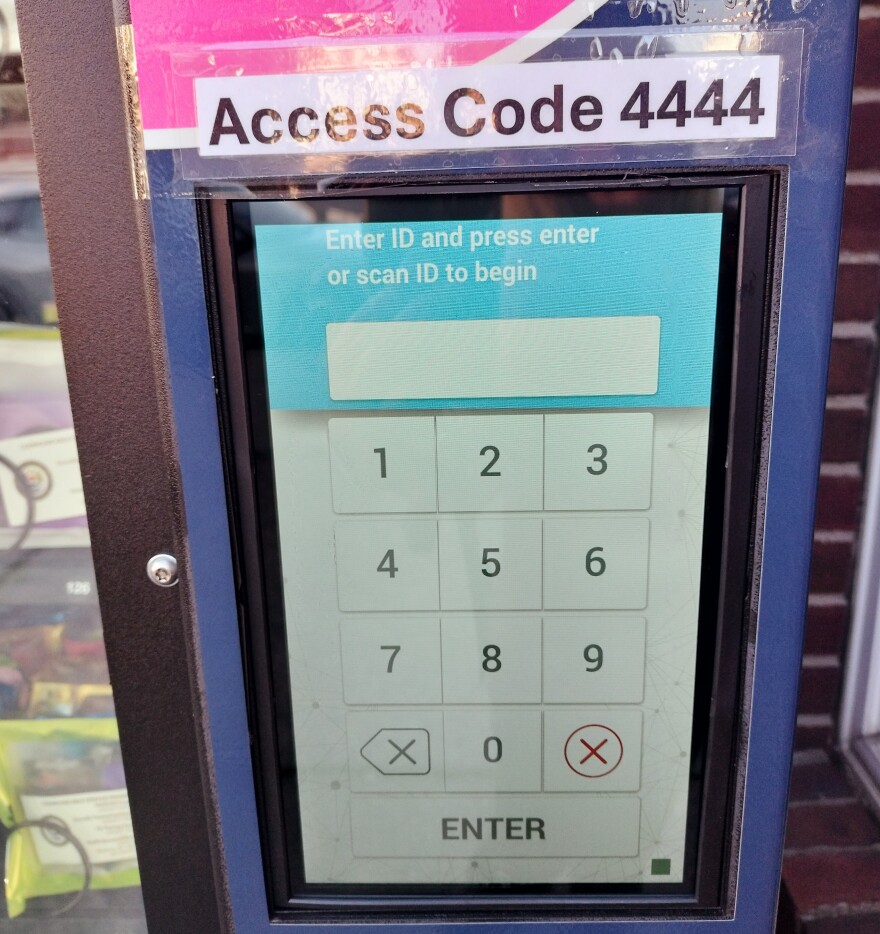 Allentown public health vending machine