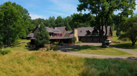 Large wooden house