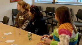 Charter Arts students at a school club workshop