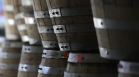 Distillery barrels