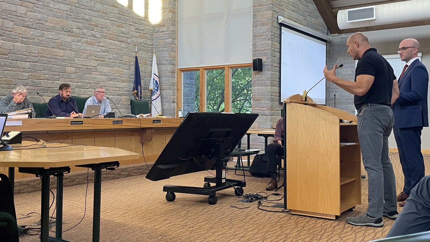 Bethlehem VoTech students get lesson from township zoning hearing