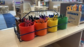 LVHN Child care classroom crayons
