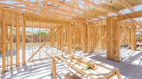 Wood home framing