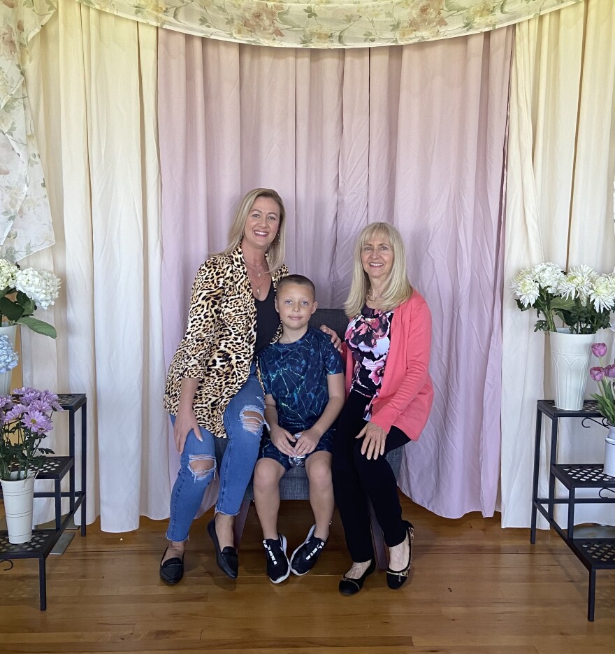 Allison Ayala, Leo, and Rachelle Carmenucci