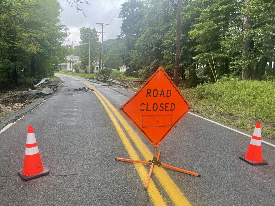 Flash flooding in Bangor