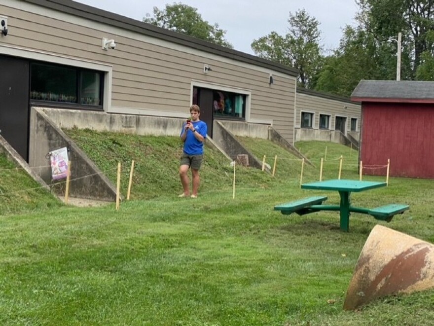 current IU playground area