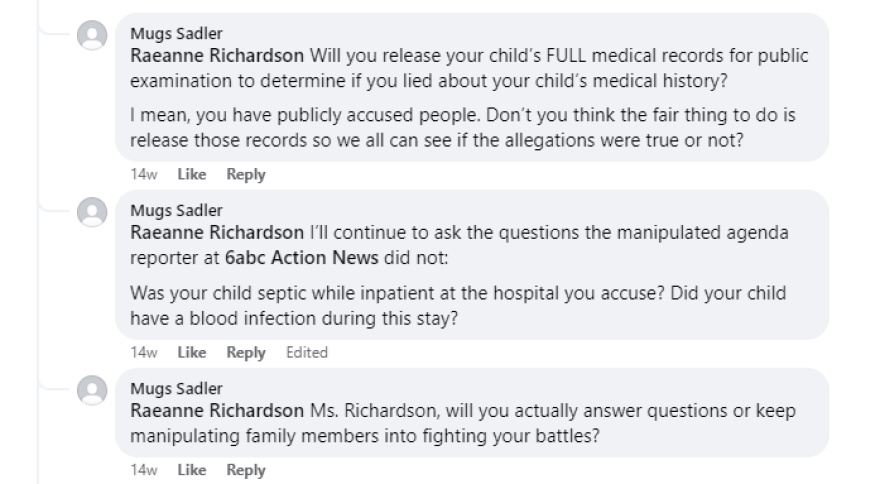 Facebook comments Mugs Sadler.png