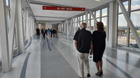 Lehigh Valley International Airport connector bridge