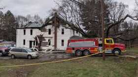 The scene of the fatal fire in West Penn Township, Schuylkill County.