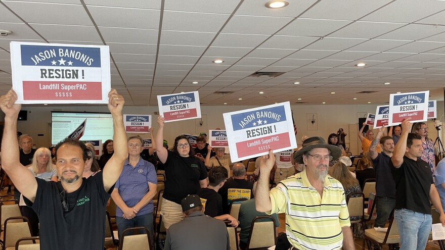 Lower Saucon Township residents opposing landfill expansion