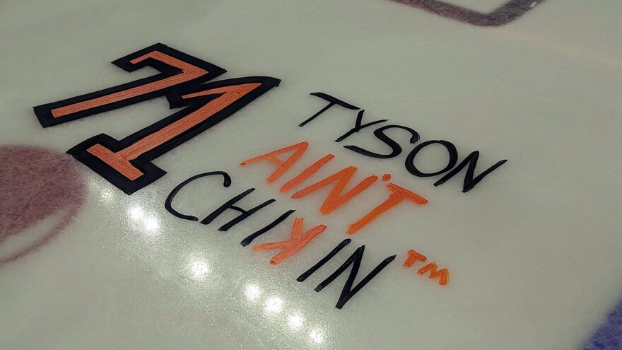 Phantoms Paint the Ice event