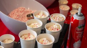 Peppermint hot chocolate