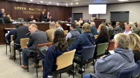 Almost all the chairs at Wednesday's Upper Macungie Planning Commission meeting were occupied by residents.