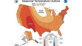 NOAA's Seasonal Temperature Outlook