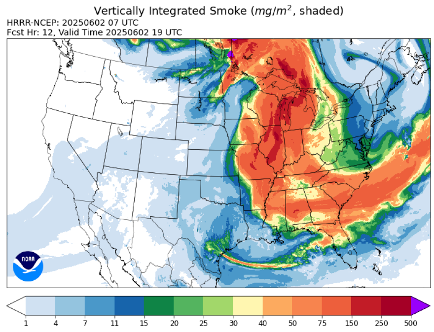 Wildfire smoke