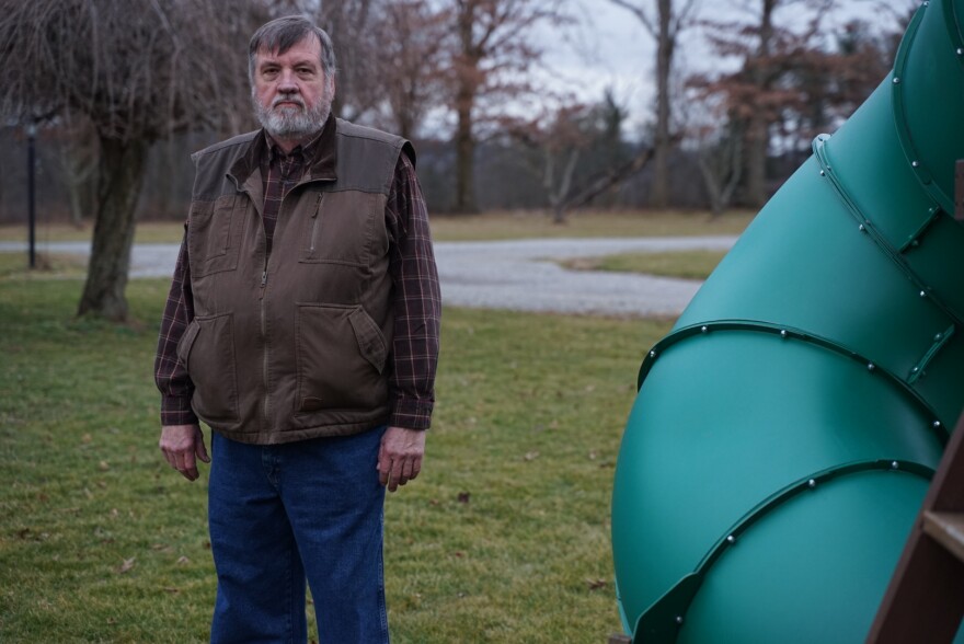 Lee Hostetter lives with his family about a mile away from where a train derailed in East Palestine, Ohio. He doesn't think Pennsylvania residents have received the same support as residents in Ohio.