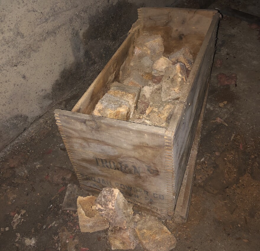 TNT recovered by Allentown Bomb Squad