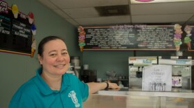 Kim MacIver, owner of Ice Cream World