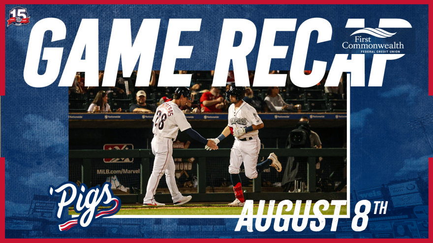 Aug. 8th Recap