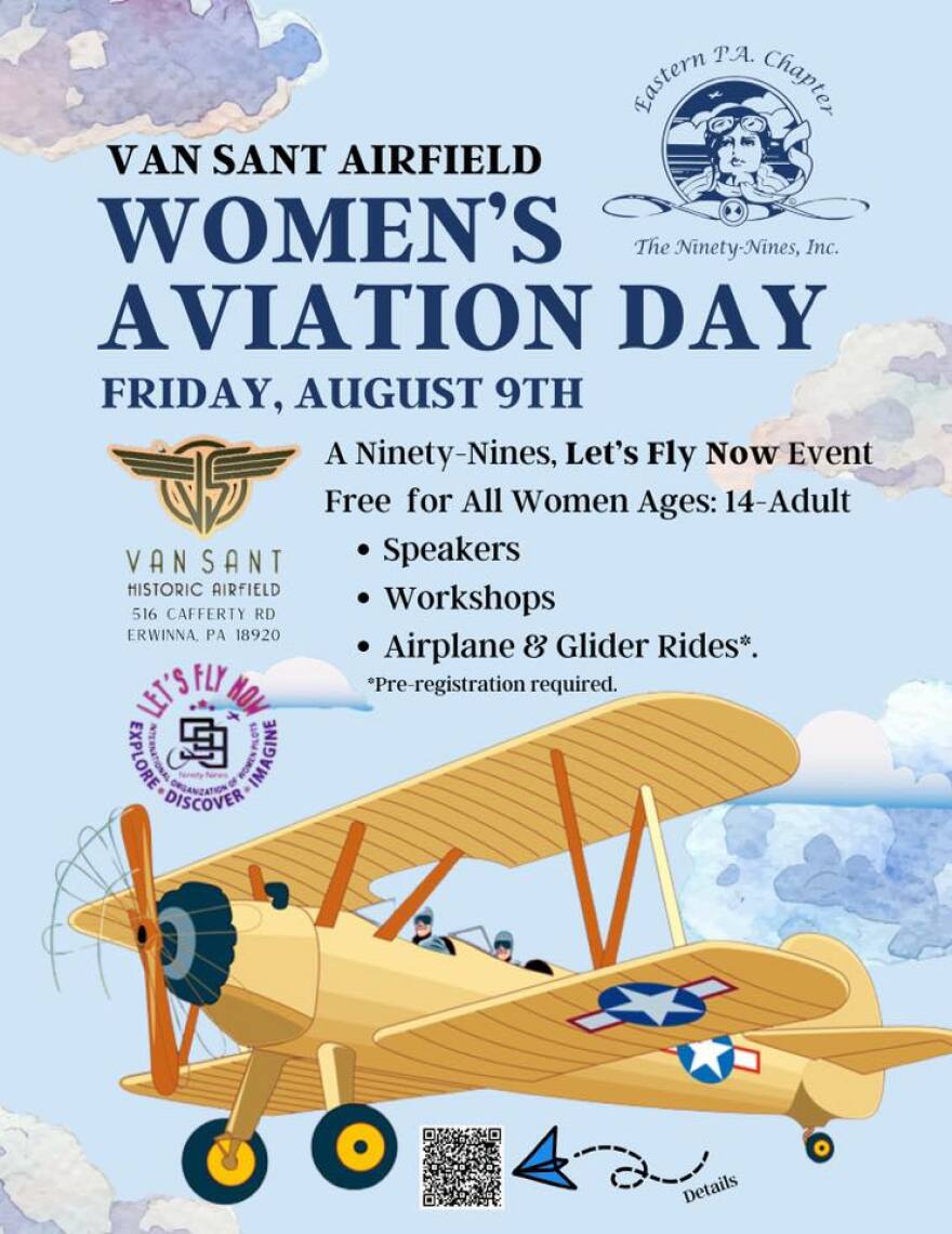 Women's Aviation Day poster